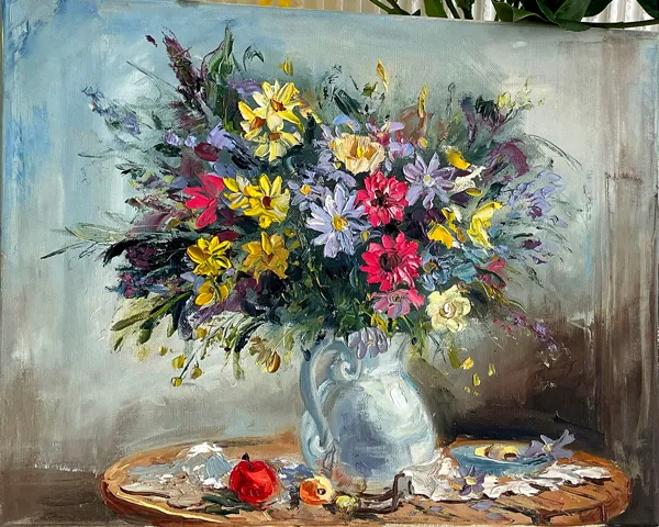 Магия мастихина: картина курса