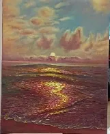 Работа ученицы курса «Морская живопись»
